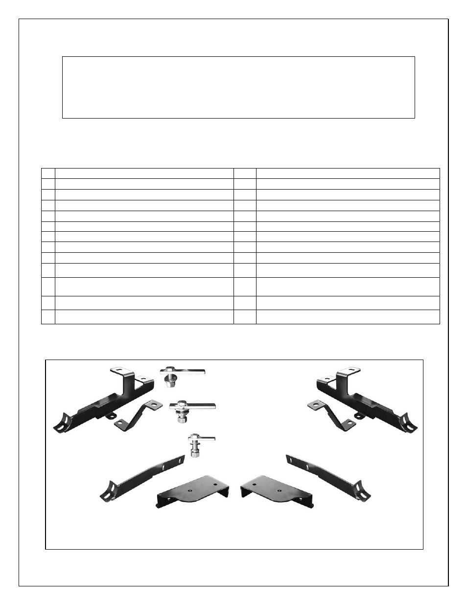 Aries Automotive 204032 User Manual | 4 pages