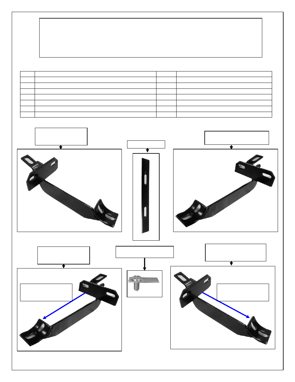 Aries Automotive 205015-2 User Manual | 3 pages