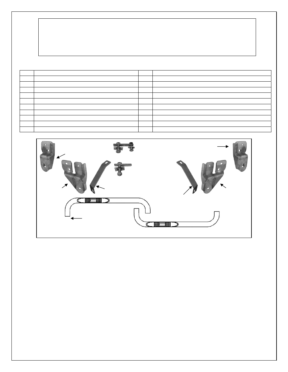 Aries Automotive 205018-2 User Manual | 3 pages