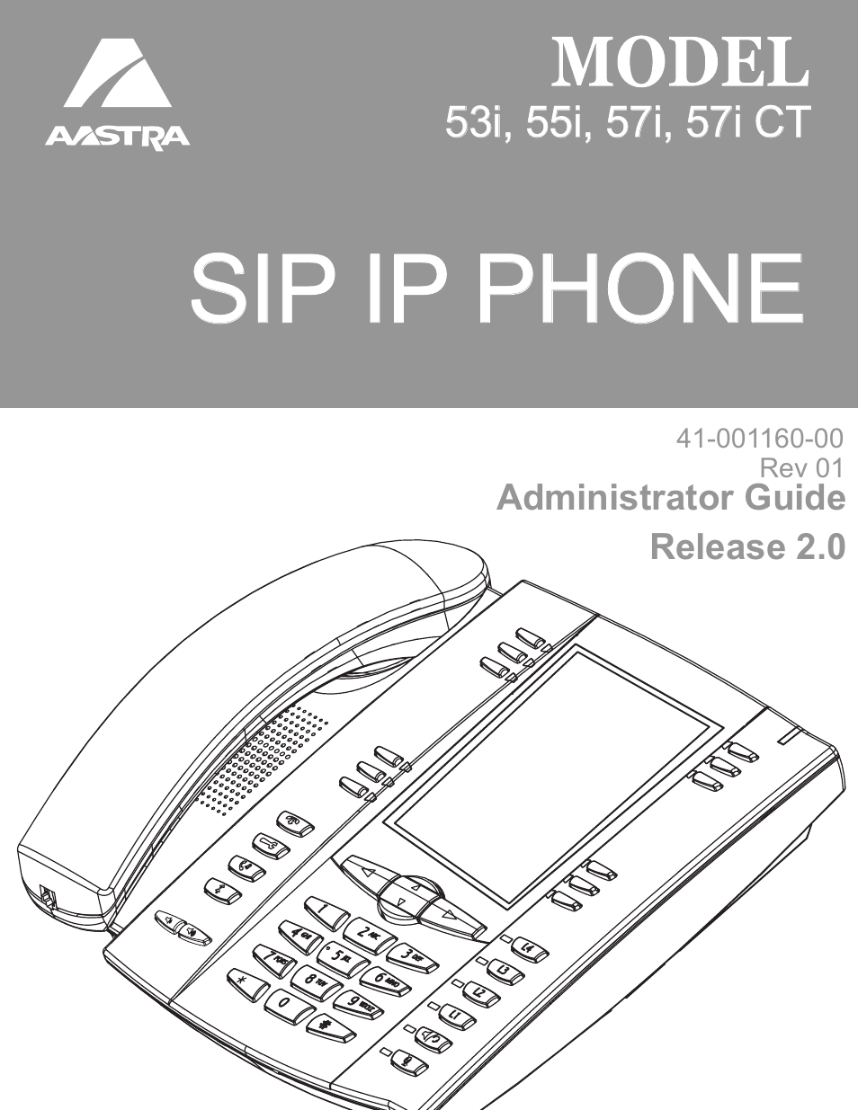 Aastra Telecom SISIP 57I CT User Manual | 602 pages