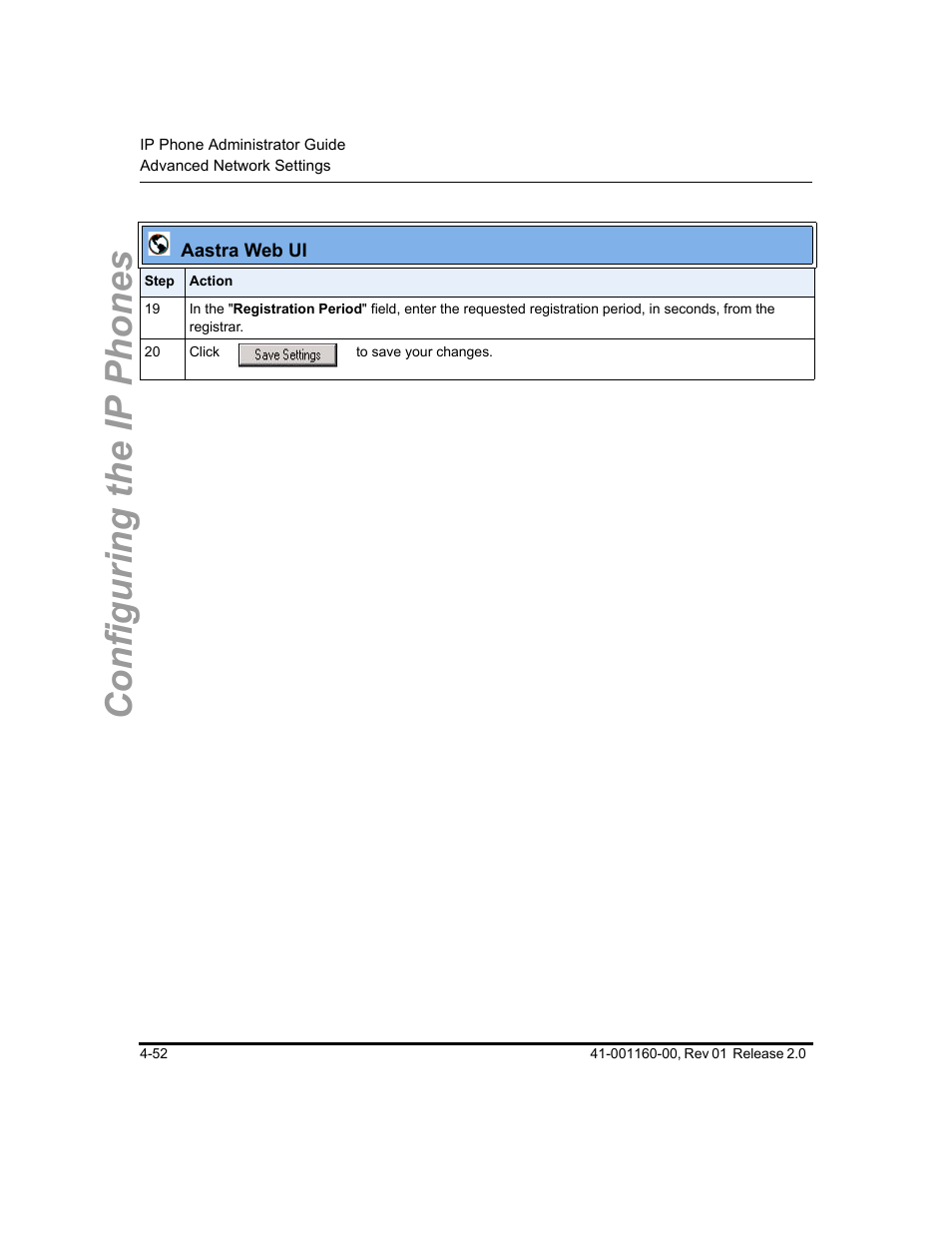 Configuring the ip phones | Aastra Telecom SISIP 57I CT User Manual | Page 118 / 602