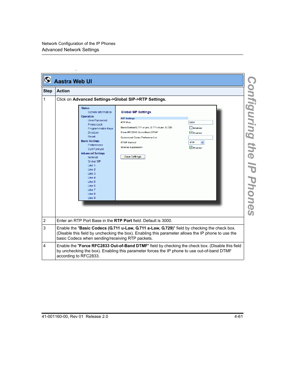 Configuring the ip phones | Aastra Telecom SISIP 57I CT User Manual | Page 127 / 602