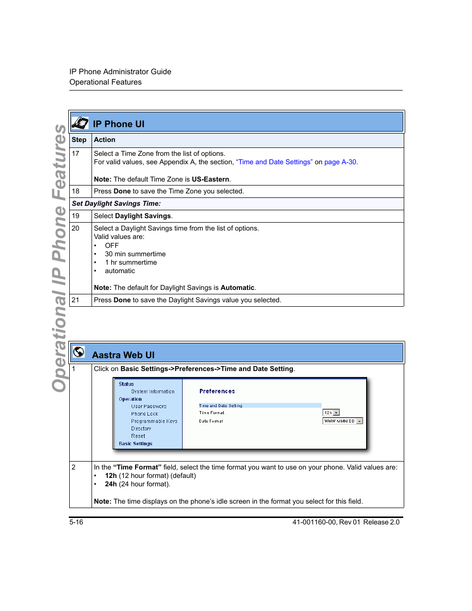 Operational ip phone features | Aastra Telecom SISIP 57I CT User Manual | Page 144 / 602