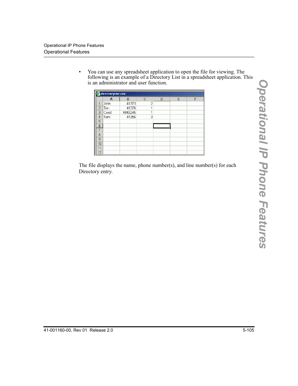 Operational ip phone features | Aastra Telecom SISIP 57I CT User Manual | Page 233 / 602