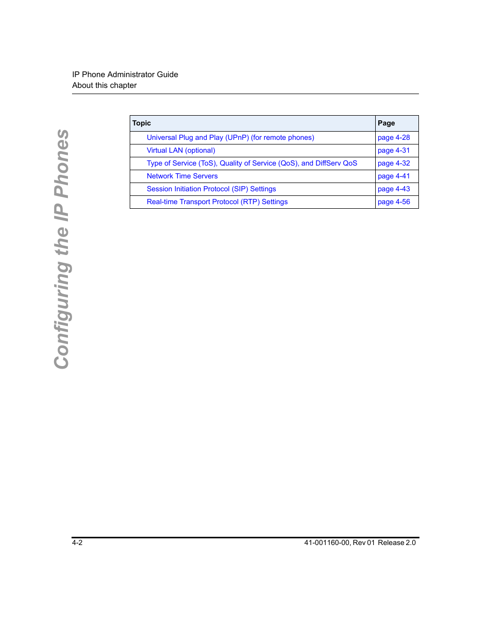 Configuring the ip phones | Aastra Telecom SISIP 57I CT User Manual | Page 68 / 602