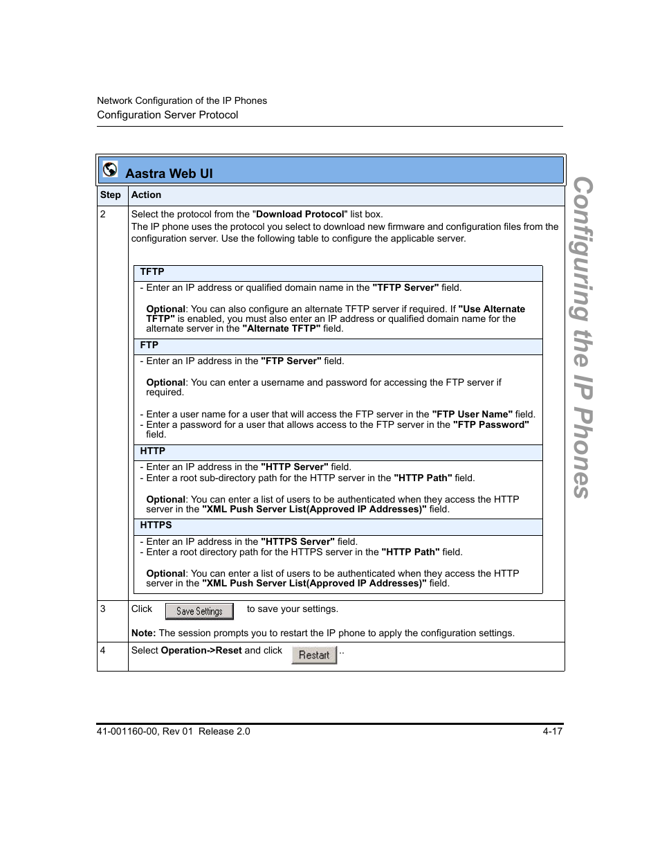 Configuring the ip phones | Aastra Telecom SISIP 57I CT User Manual | Page 83 / 602