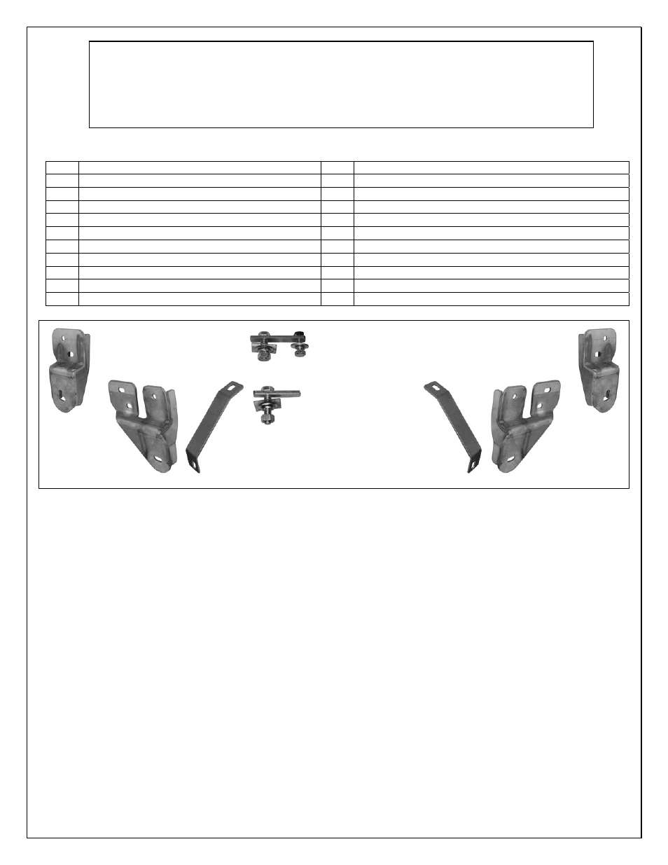 Aries Automotive 205032-2 User Manual | 3 pages