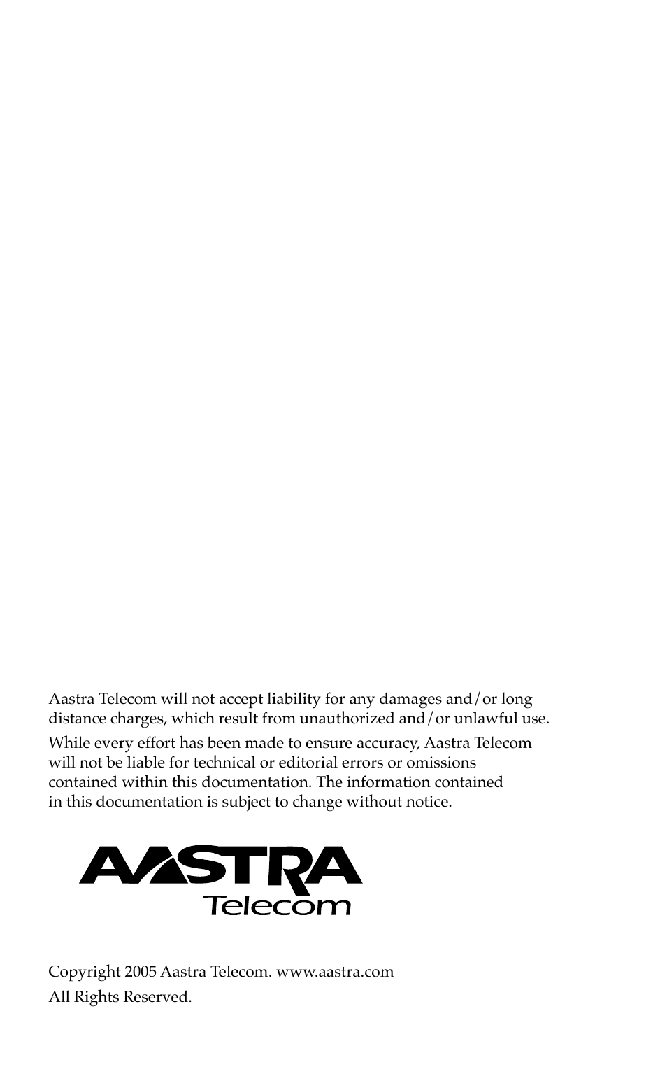 Aastra Telecom 480i SIP User Manual | Page 2 / 21