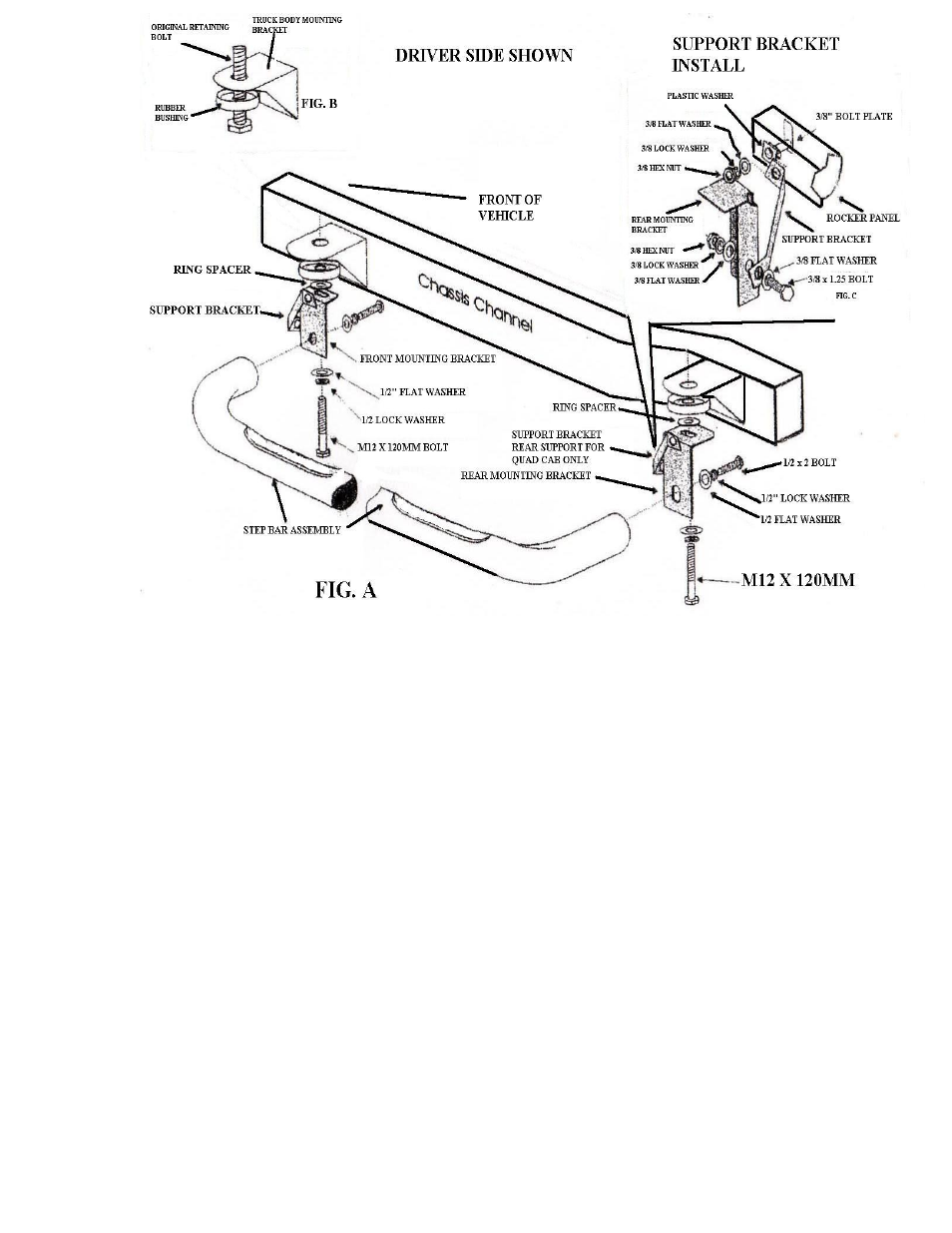 Aries Automotive 205013 User Manual | Page 2 / 2