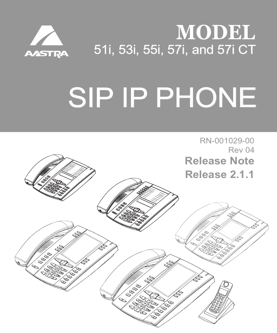 Aastra Telecom 57I CT User Manual | 40 pages