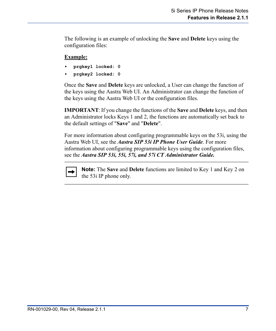 Aastra Telecom 57I CT User Manual | Page 11 / 40