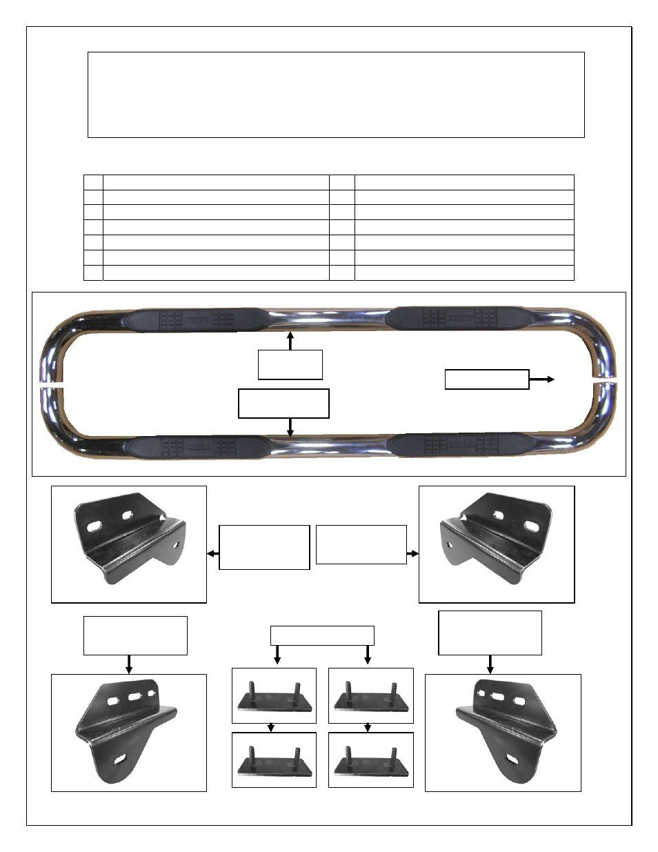 Aries Automotive 203009-2 User Manual | 3 pages