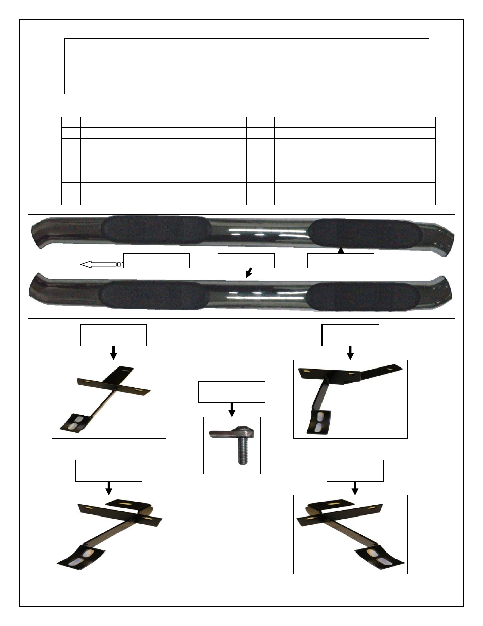 Aries Automotive 201008-2 User Manual | 3 pages