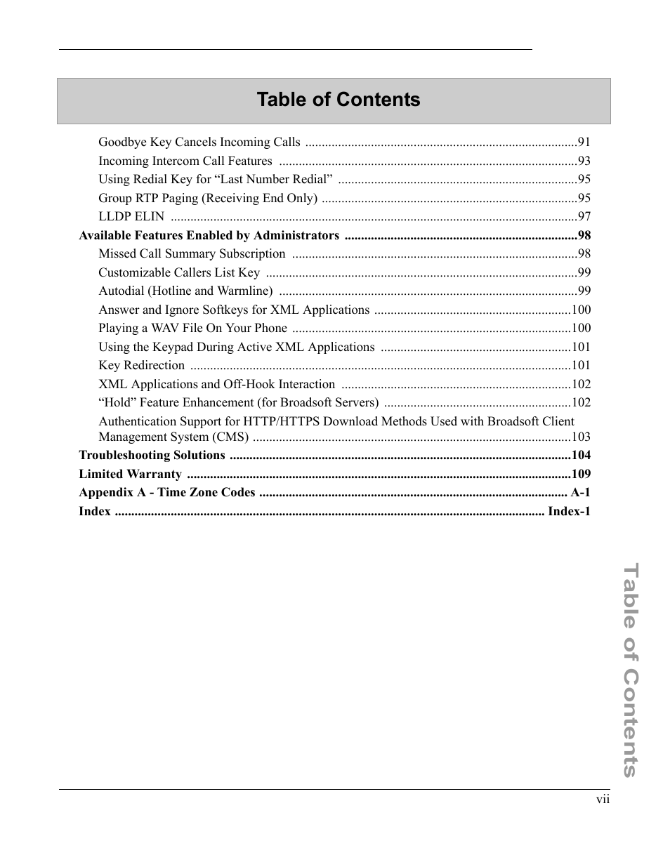 Aastra Telecom 6751I User Manual | Page 7 / 128