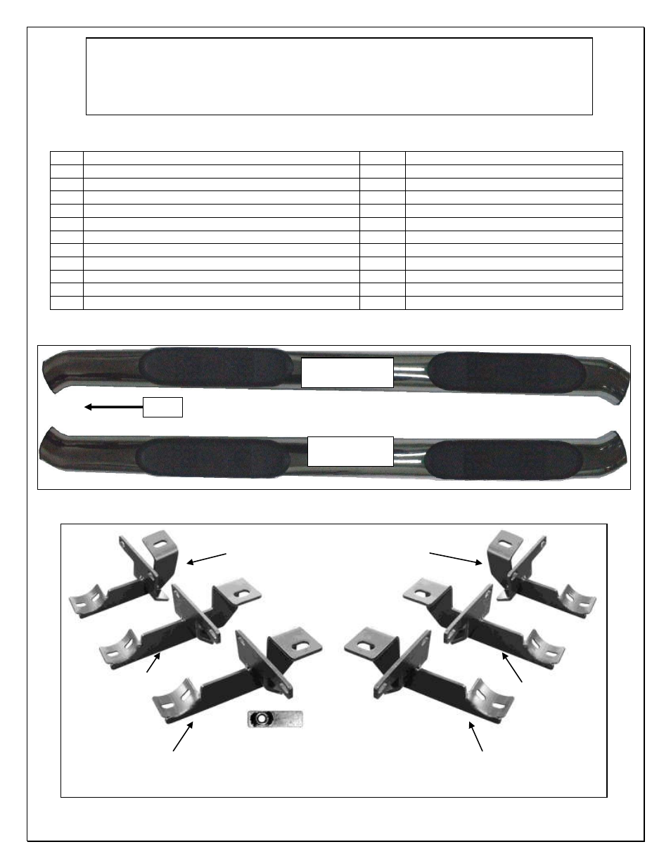 Aries Automotive 35700-2 User Manual | 4 pages