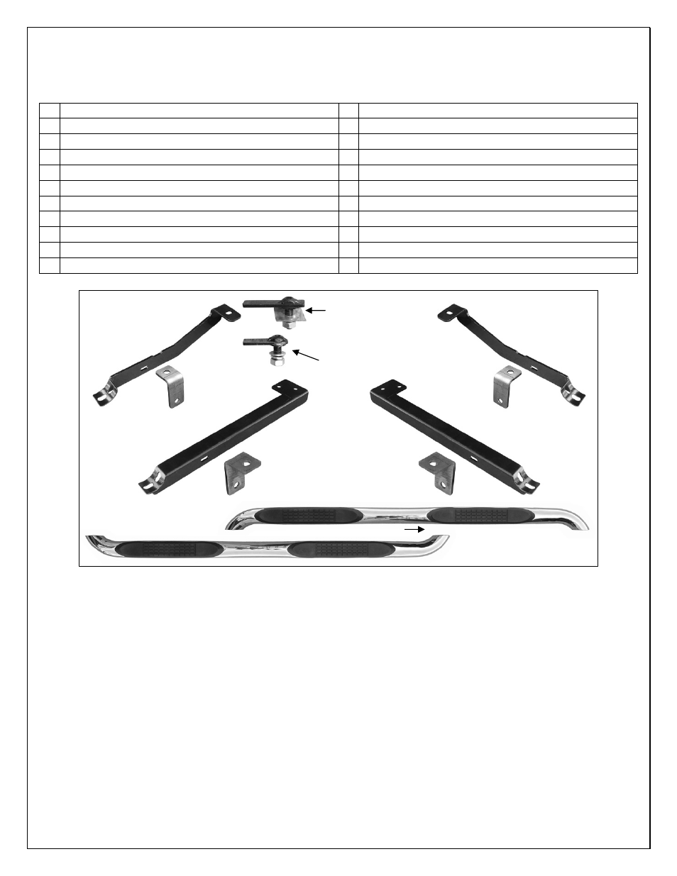 Aries Automotive 200103-2 User Manual | 4 pages