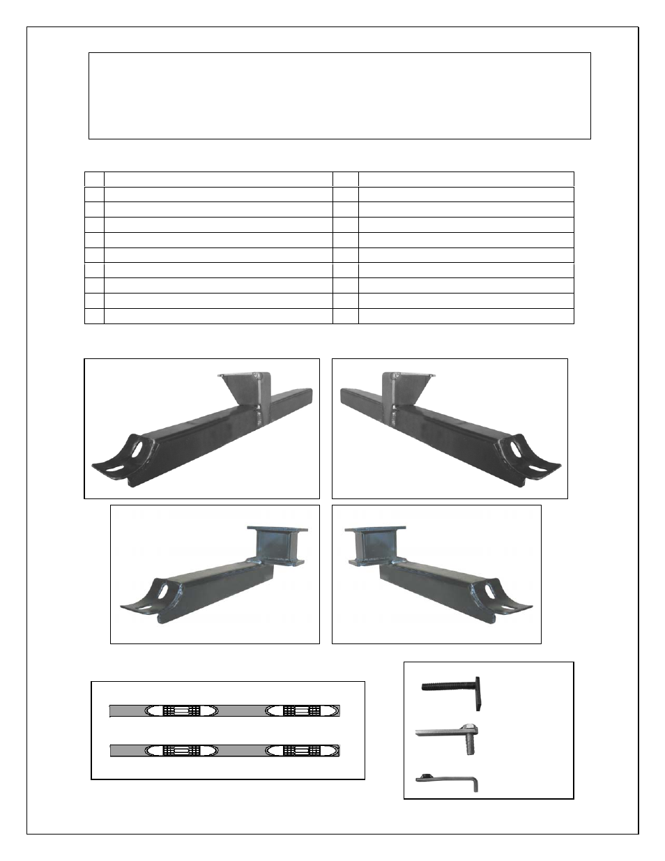 Aries Automotive 202016-2 User Manual | 3 pages