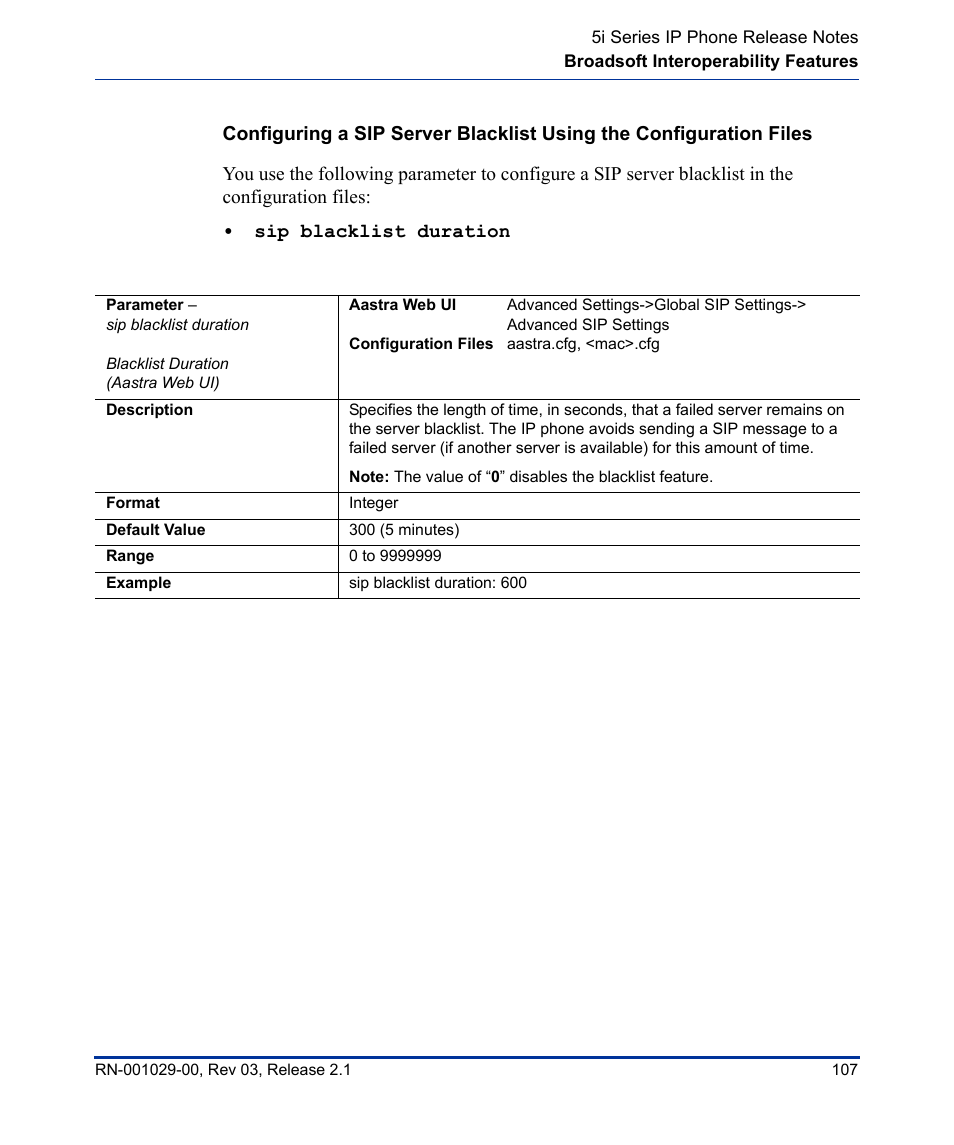 Aastra Telecom 53I User Manual | Page 113 / 124