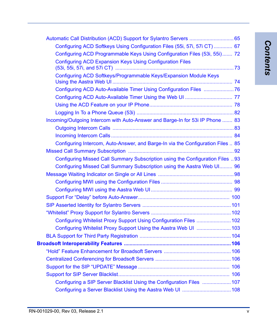 Aastra Telecom 53I User Manual | Page 5 / 124