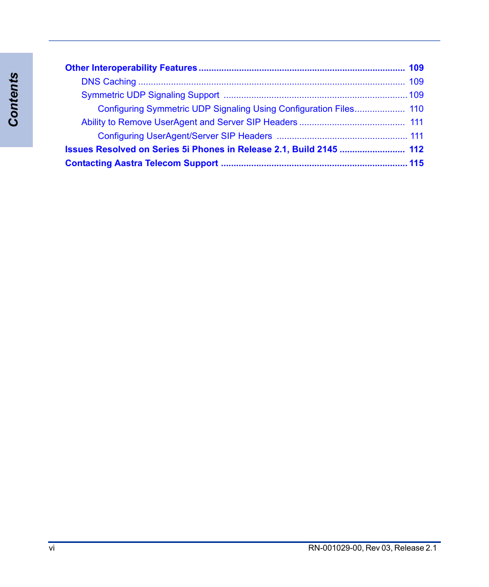 Aastra Telecom 53I User Manual | Page 6 / 124