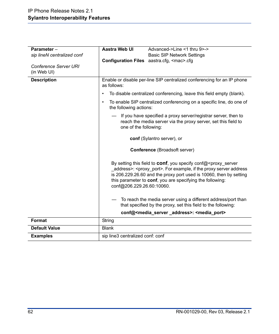 Aastra Telecom 53I User Manual | Page 68 / 124