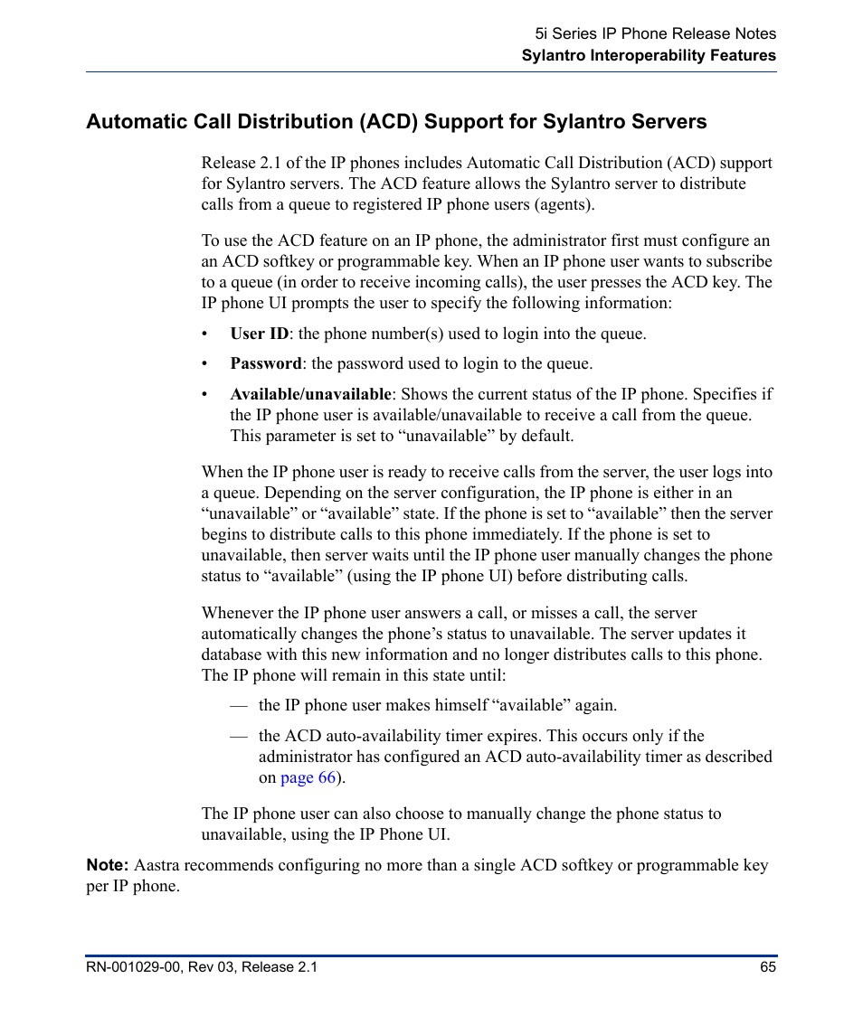 Aastra Telecom 53I User Manual | Page 71 / 124