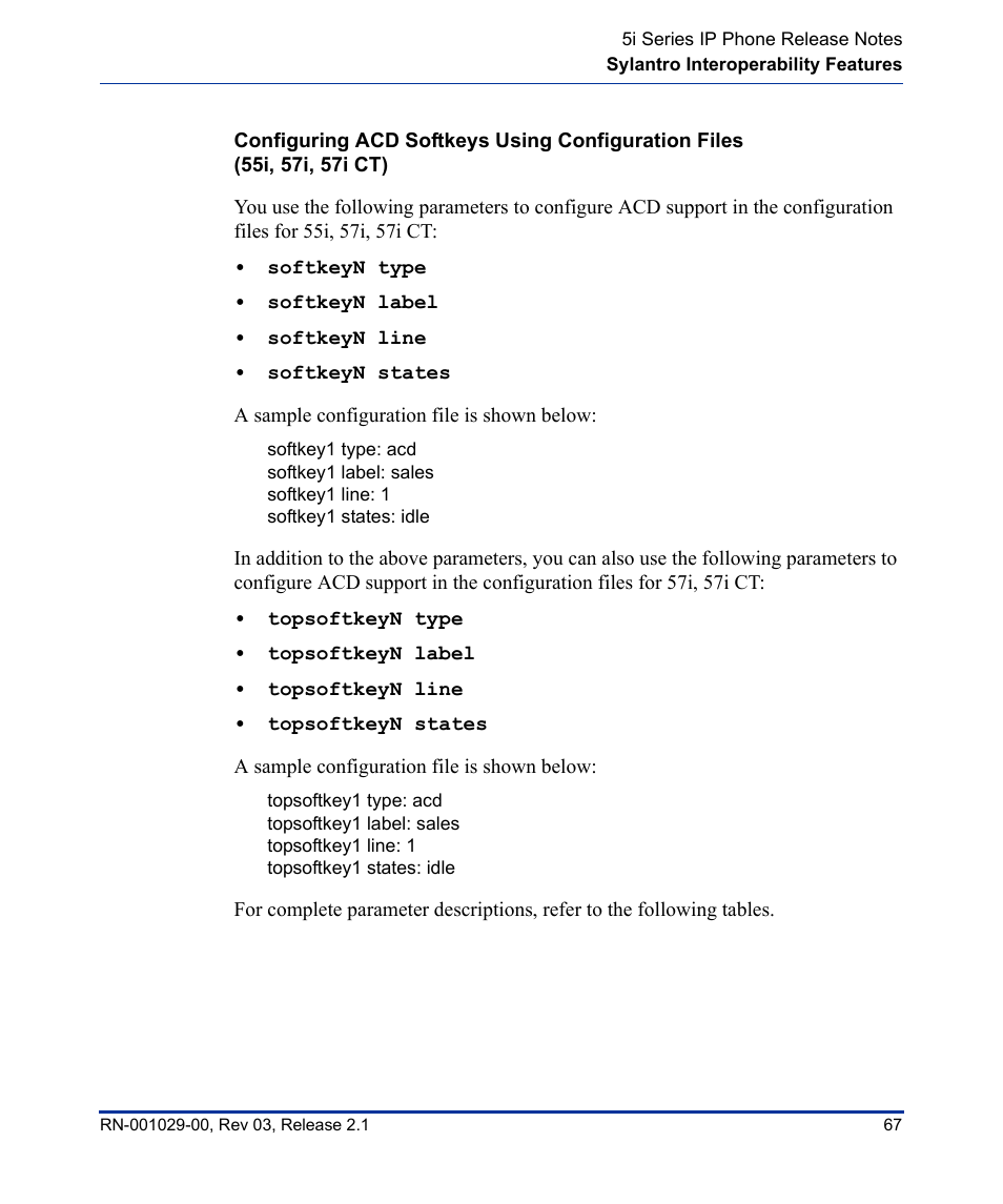 Aastra Telecom 53I User Manual | Page 73 / 124