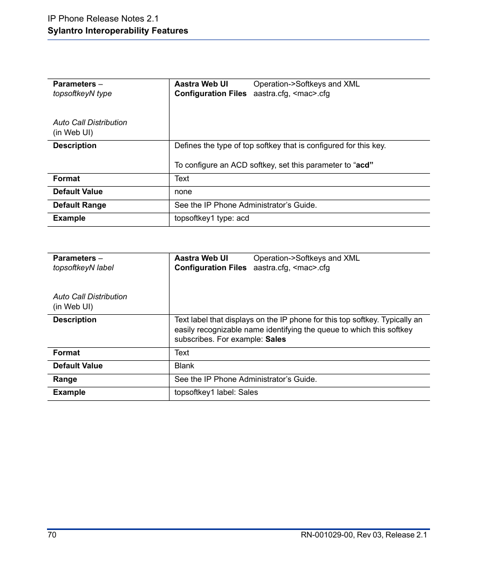 Aastra Telecom 53I User Manual | Page 76 / 124