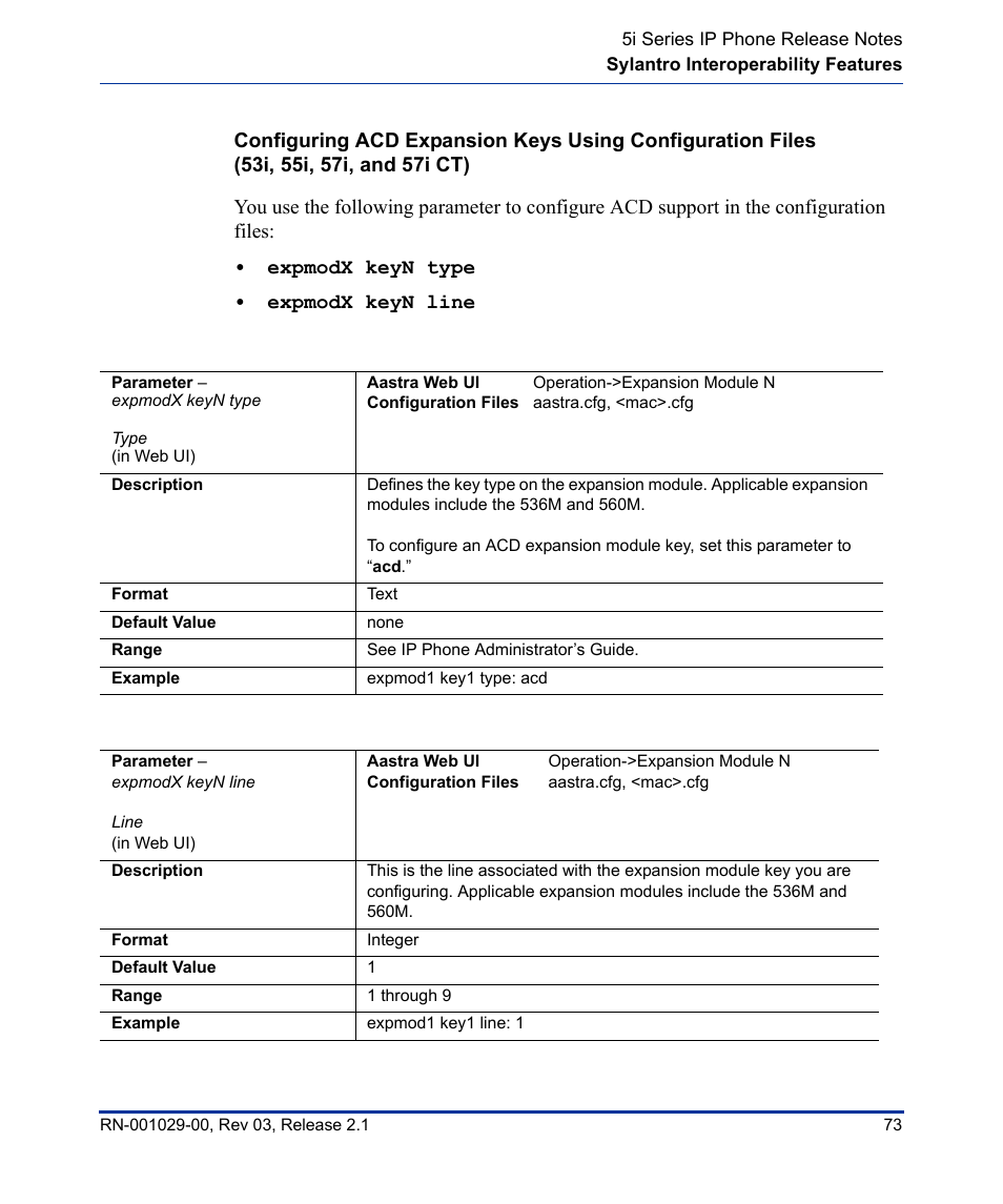 Aastra Telecom 53I User Manual | Page 79 / 124