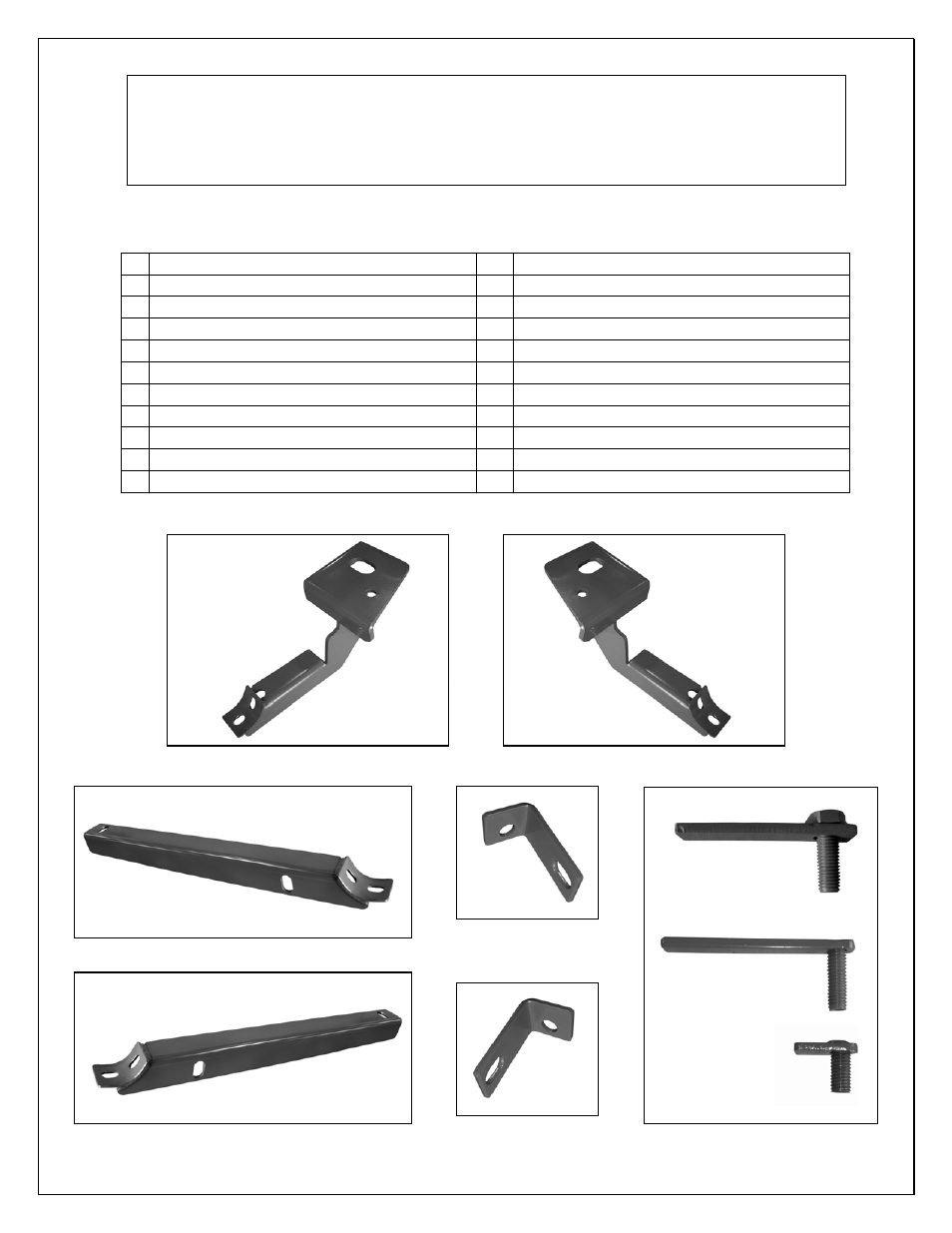 Aries Automotive 209010-2 User Manual | 3 pages