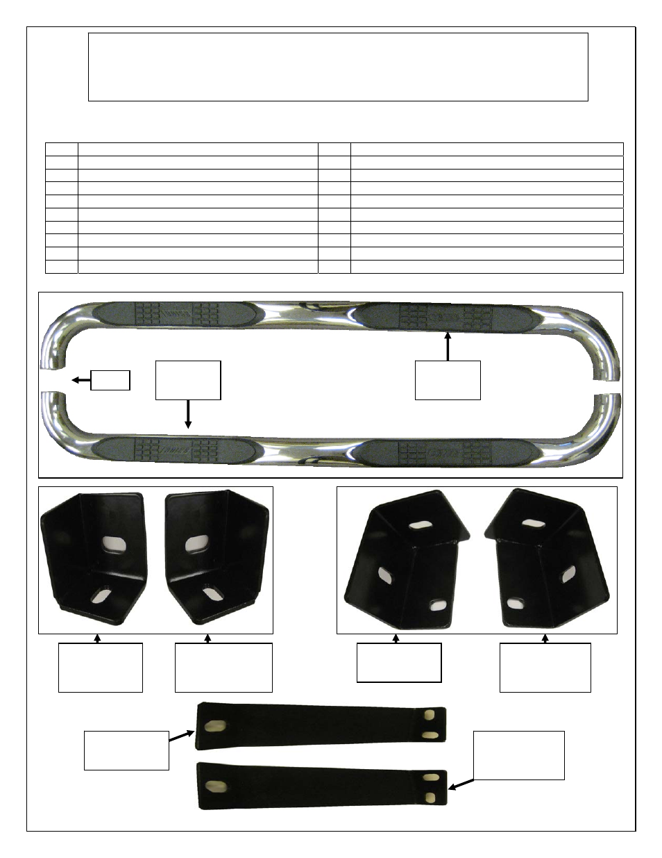 Aries Automotive 202000-2 User Manual | 3 pages