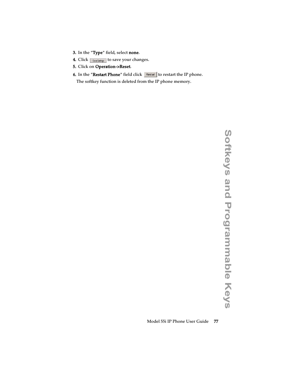 Softkeys and programmable keys | Aastra Telecom 55i IP Phone User Manual | Page 83 / 152