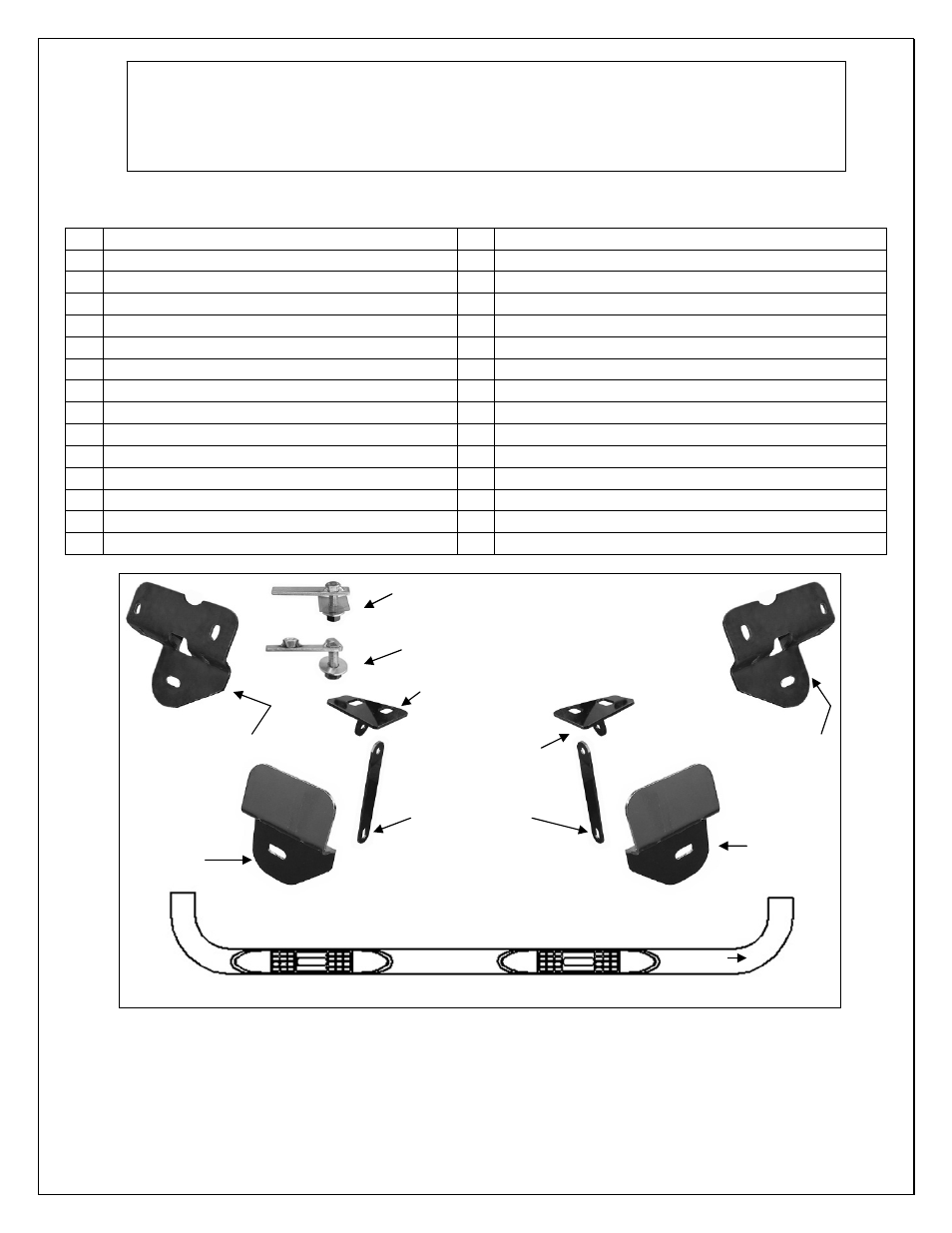 Aries Automotive 233039-2 User Manual | 4 pages