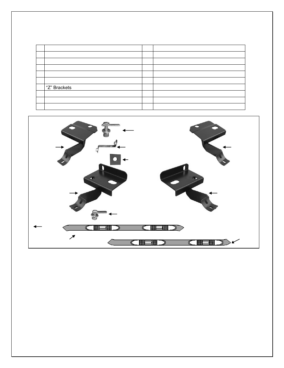 Aries Automotive S224031 User Manual | 5 pages