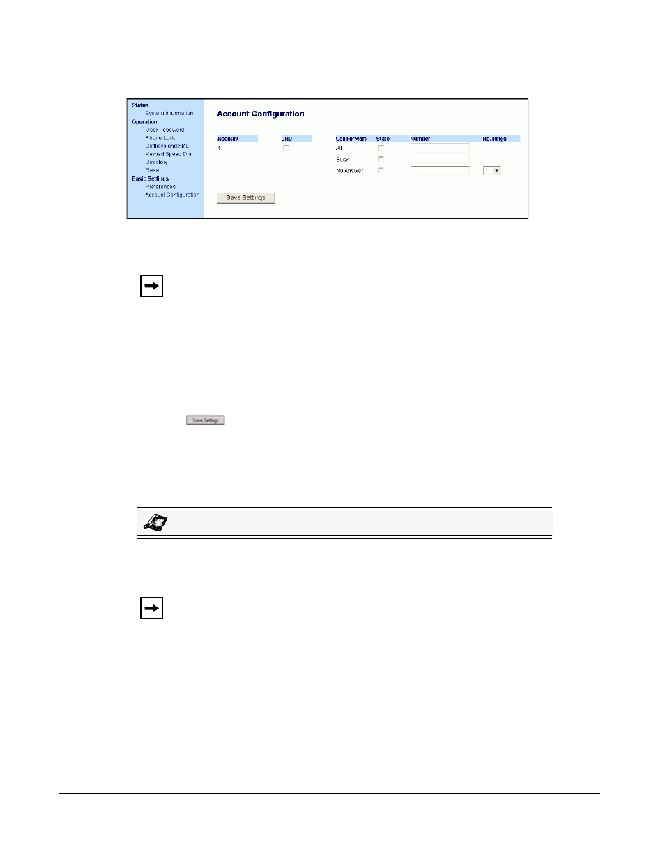 Using dnd modes via the ip phone ui, Managing calls | Aastra Telecom 6757I User Manual | Page 198 / 276