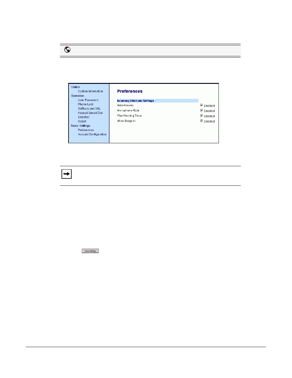 Configuring incoming intercom settings, Additional features | Aastra Telecom 6757I User Manual | Page 241 / 276