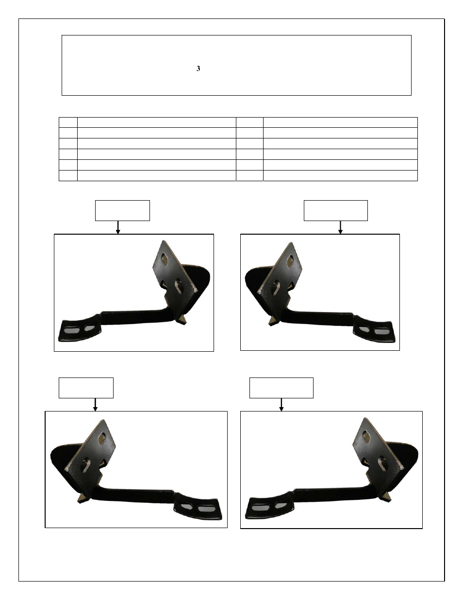 Aries Automotive S223017-2 User Manual | 3 pages