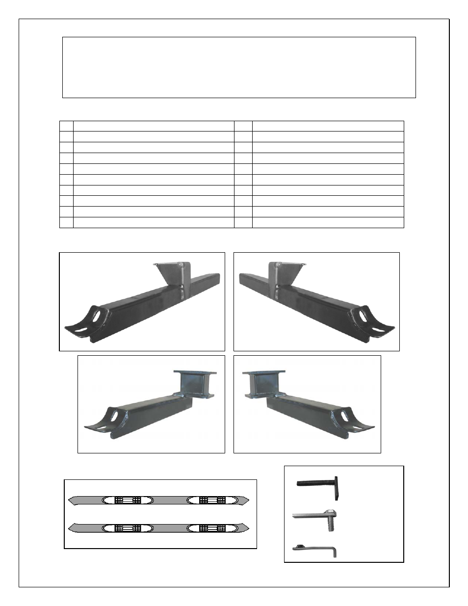 Aries Automotive S222016-2 User Manual | 3 pages