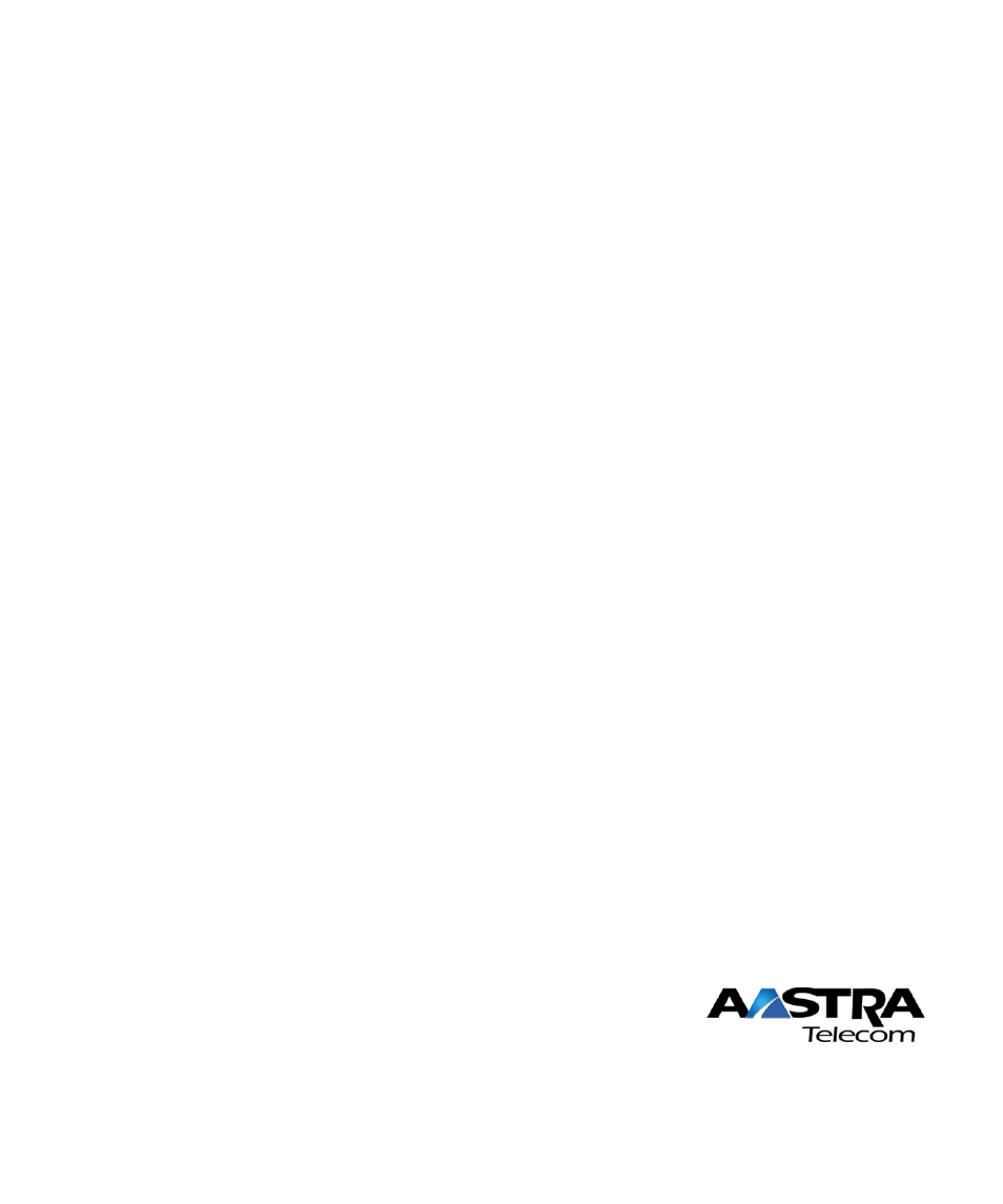 Aastralink pro 160 | Aastra Telecom Pro 160 User Manual | Page 230 / 230