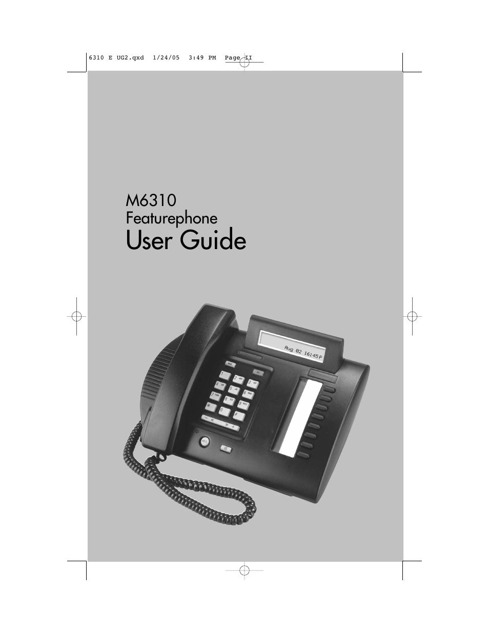 Aastra Telecom M6310 User Manual | 32 pages