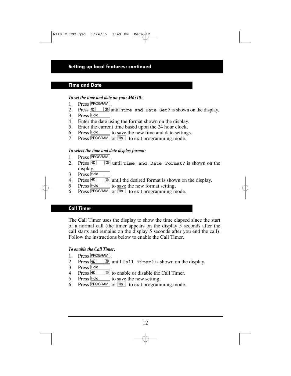 Aastra Telecom M6310 User Manual | Page 14 / 32