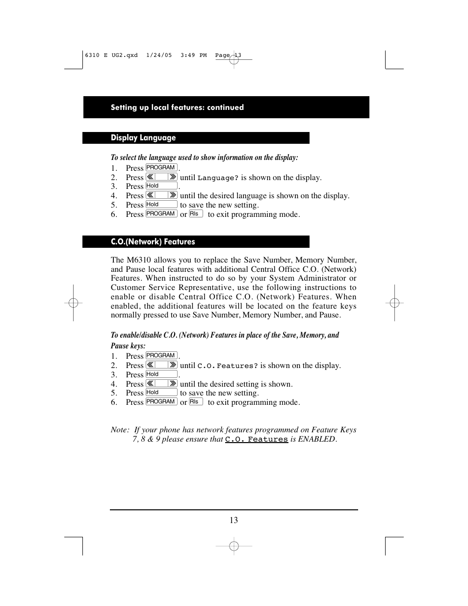 Aastra Telecom M6310 User Manual | Page 15 / 32