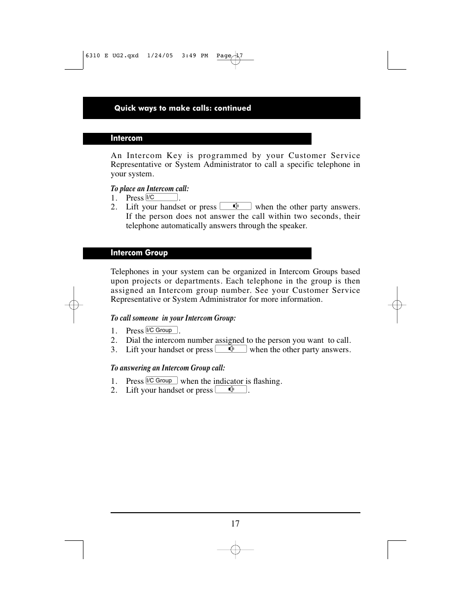 Aastra Telecom M6310 User Manual | Page 19 / 32
