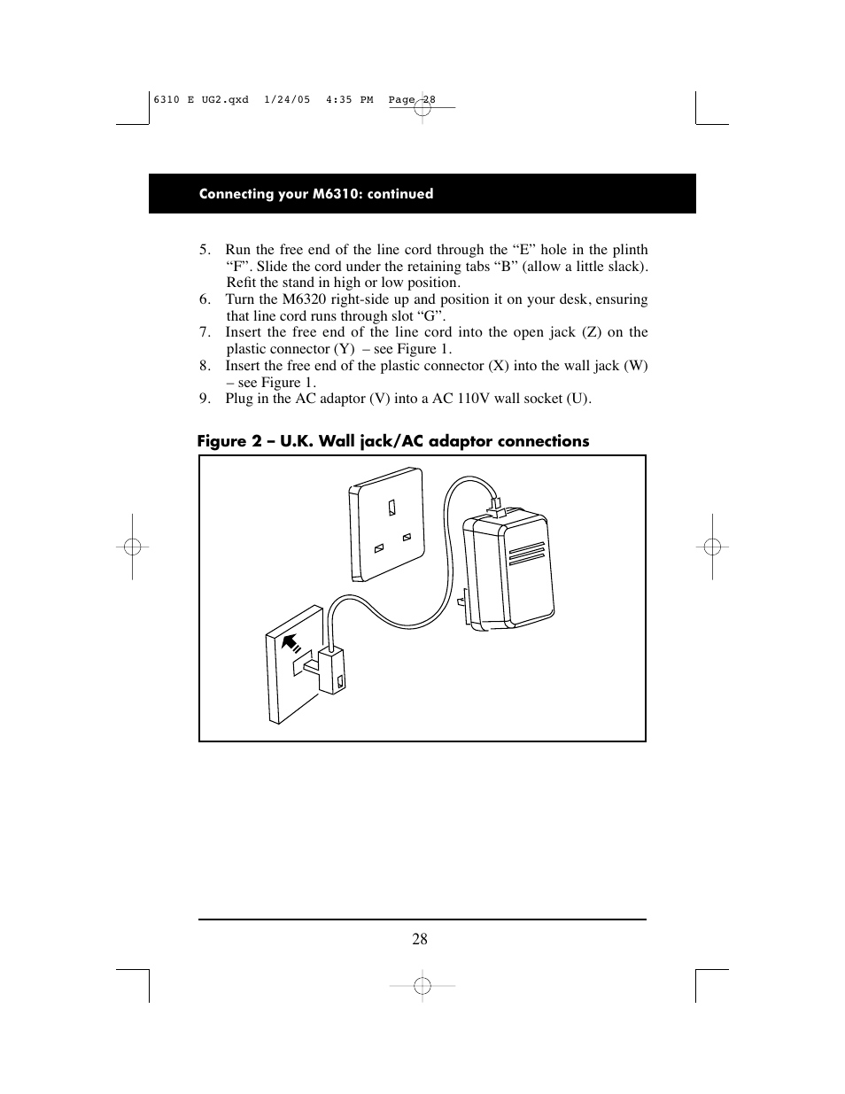 Aastra Telecom M6310 User Manual | Page 30 / 32