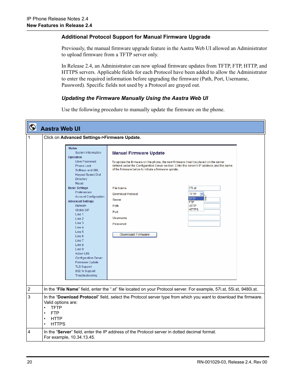 Aastra Telecom 675xi Series User Manual | Page 24 / 52