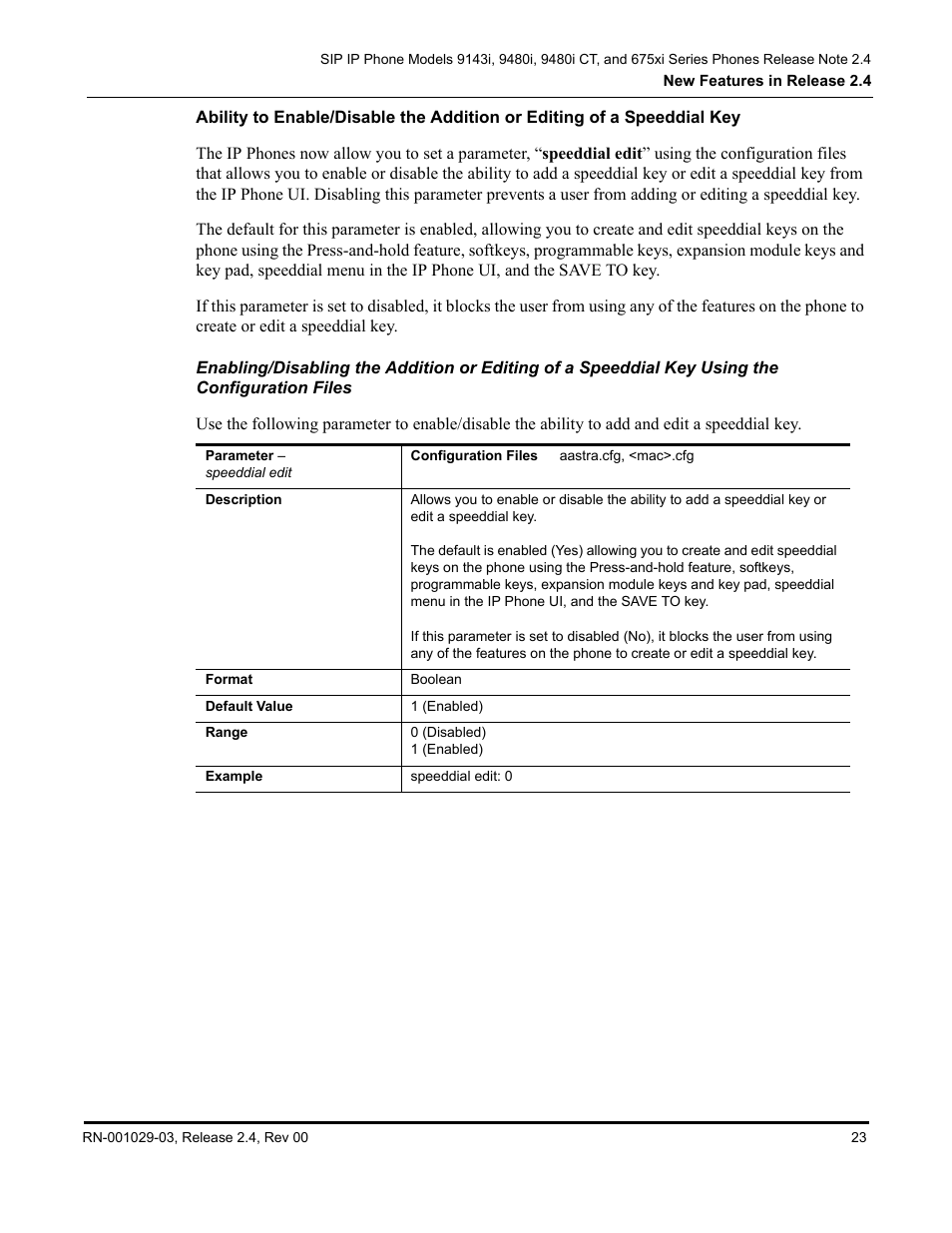 Aastra Telecom 675xi Series User Manual | Page 27 / 52