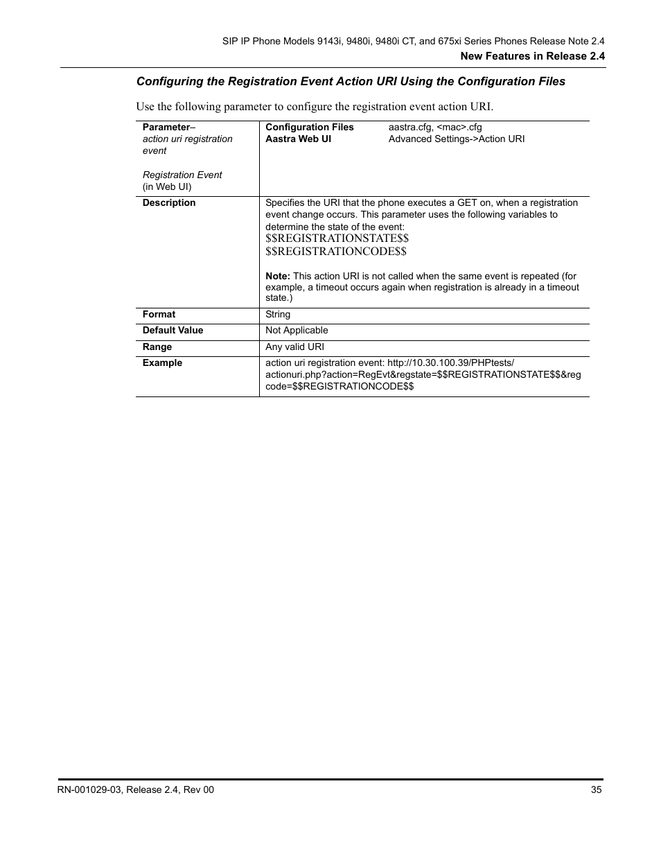 Aastra Telecom 675xi Series User Manual | Page 39 / 52