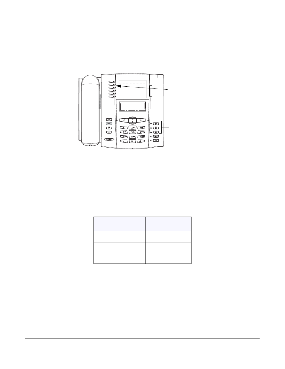 Line keys and programmable keys, Multiple line and call appearance keys | Aastra Telecom 6753I User Manual | Page 55 / 226