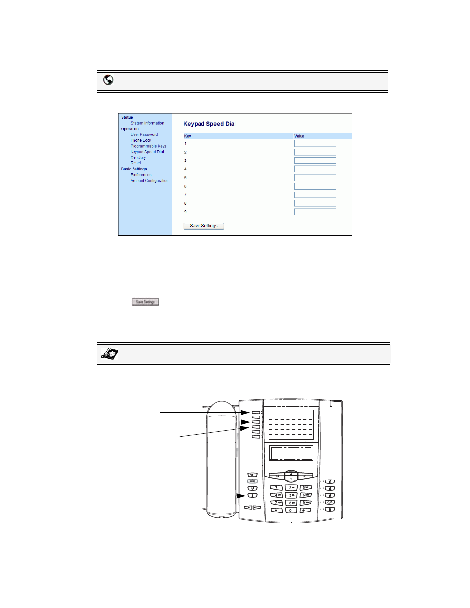 Line keys and programmable keys | Aastra Telecom 6753I User Manual | Page 65 / 226