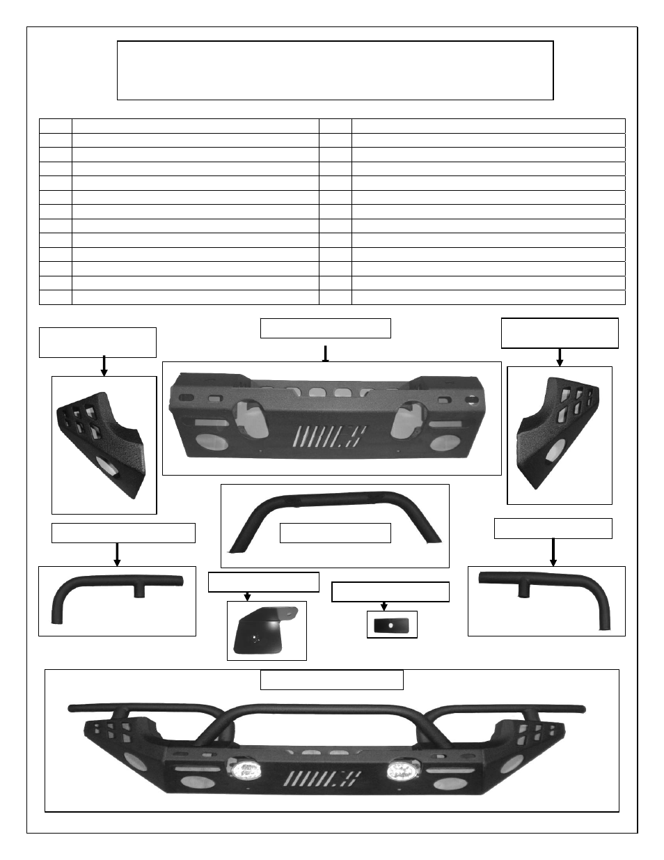 Aries Automotive 15600 User Manual | 5 pages
